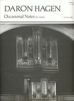 Occasional Notes : For Organ.