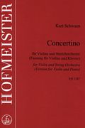 Concertino : Für Violine Und Streichorchester / Reduction For Violin And Piano.