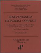 Beneventanum Troparum Corpus, II : Gloria Music.