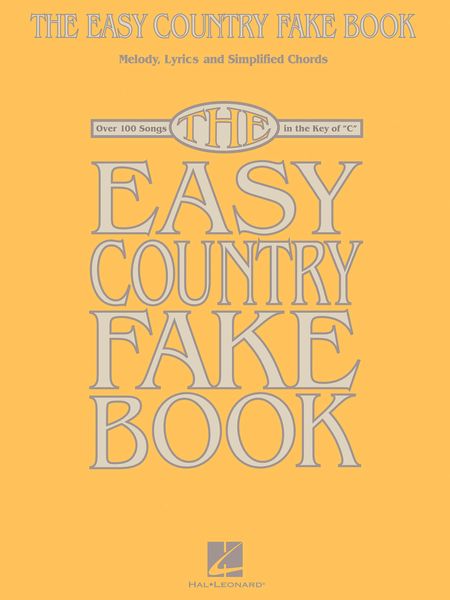 Easy Country Fake Book.