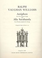 Antiphon and Alla Sarabanda : For Organ.
