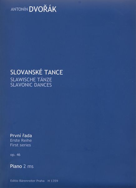 Slavonic Dances, Op. 46 (Series I) : For Piano.