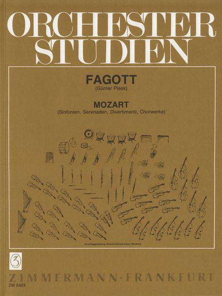 Orchesterstudien : For Bassoon - Sinfonien, Serenaden, Divertimenti, Chorwerke.