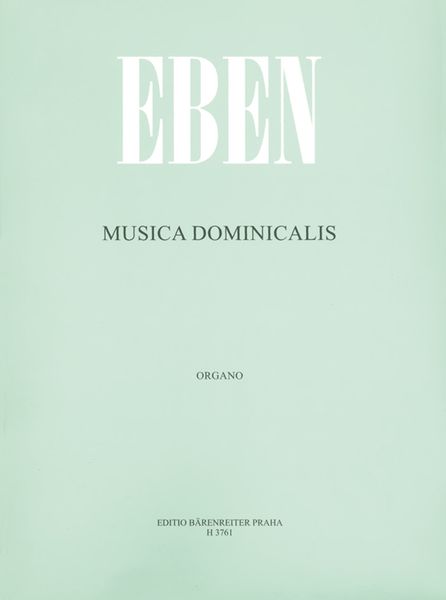 Sonntagsmusik (Music For Sunday = Nedelni Hudba) : For Organ.