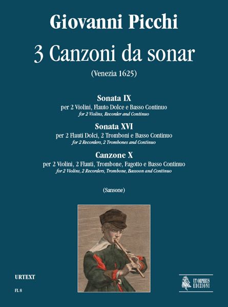 3 Canzoni Da Sonar (Venezia 1625) / Edited By Nicola Sansone.