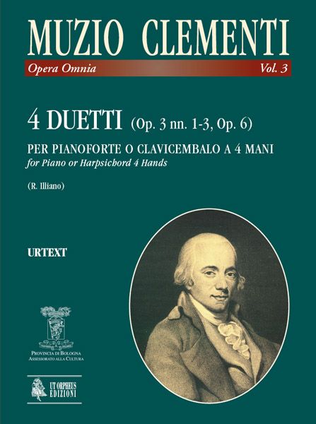 4 Duetti Per Pianoforte O Clavicembalo A 4 Mani / edited by Roberto Illiano.