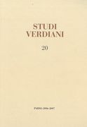Studi Verdiani, Vol. 20.