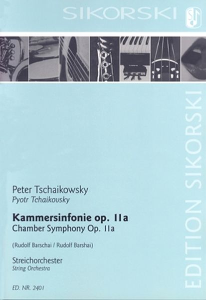 Kammersinfonie, Op. 11a : Für Streichorchester / Arranged By Rudolf Barshai.