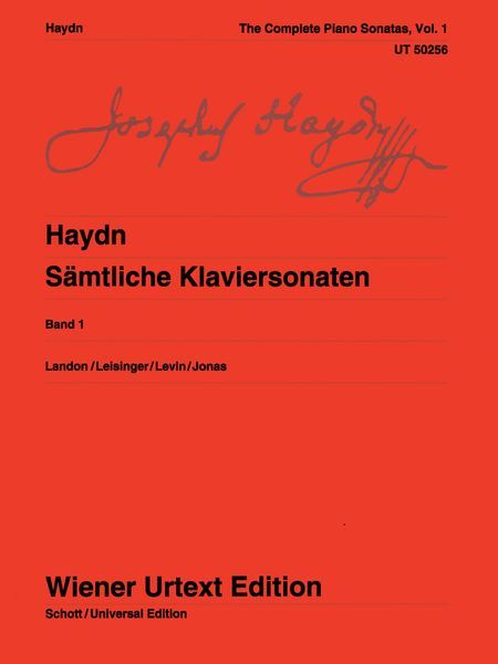 Sämtliche Klaviersonaten, Band 1 / edited by Christa Landon.