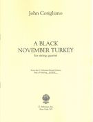 Black November Turkey : For String Quartet (2003).