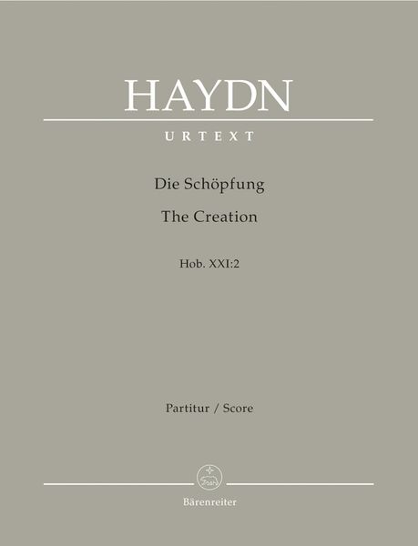 Creation, Hob. XXI:2 / edited by Annette Oppermann.