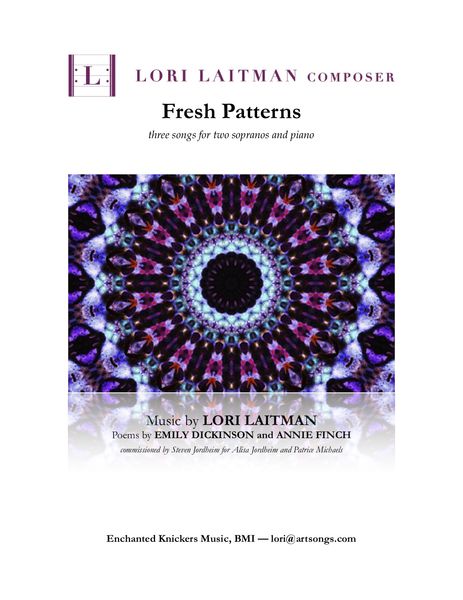 Fresh Patterns : For Two Sopranos and Piano (2002-03).
