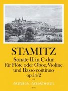 Sonate II In C-Dur : Für Flöte Oder Oboe, Violine Und Basso Continuo, Op. 14/2.