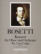 Konzert Nr. 5 In C-Dur : Für Oboe und Orchester - Piano reduction / edited by Kurt Meier.