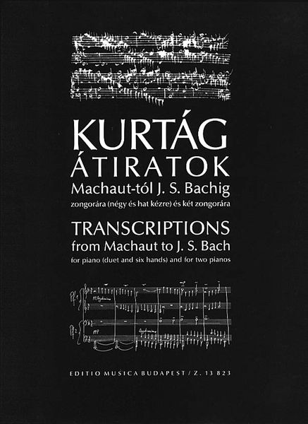 Transcriptions From Machaut To J.S. Bach : For Piano Duet and Six Hands.
