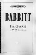 Fanfare : For Double Brass Sextet (1987).