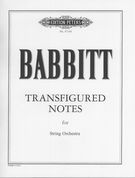 Transfigured Notes : For String Orchestra (1986).