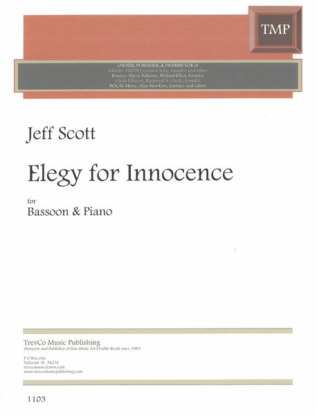 Elegy For Innocence : For Bassoon and Piano.