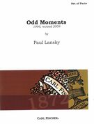 Odd Moments : For Flute, Clarinet, Violin, Cello and Piano.