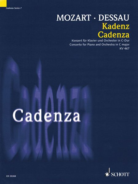 Konzert Für Klavier und Orchester In C-Dur, K. 467 / Cadenza by Paul Dessau.