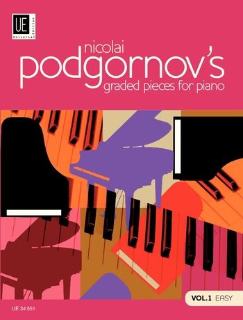 Nicolai Podgornov's Graded Pieces For Piano : Vol. 1, Easy.