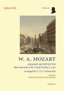 Grand Quintetto, After Serenade In B Flat (Gran Partita), K 361 / arranged by Christian Schwencke.