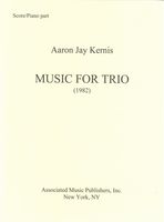Music For Trio : For Flute, Cello and Piano (1982).