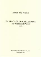 Passacaglia-Variations : For Viola and Piano (1985).