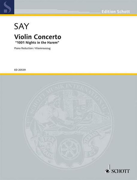 Violin Concerto (1001 Nights In The Harem) (2007) / Piano reduction by Mahir Cetiz.
