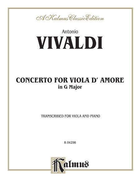 Concerto For Viola d'Amore.