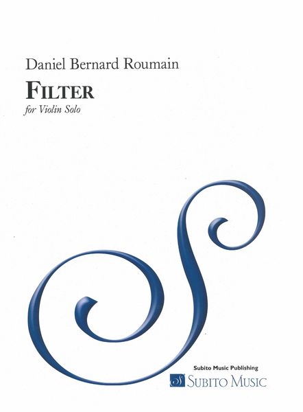 Filter : For Violin Solo (1992).