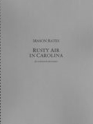 Rusty Air In Carolina : For Orchestra and Electronica.