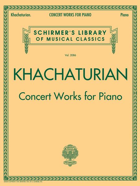 Concert Works For Piano.