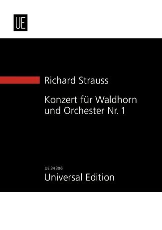 Konzert Nr. 1 In Es-Dur, Op. 11 : Für Waldhorn Und Orchester (1882).