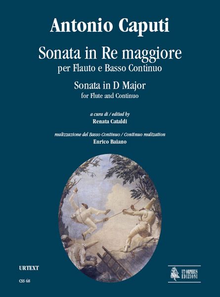 Sonata In Re Maggiore : Per Flauto E Basso Continuo / edited by Renata Cataldi.