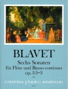 Sechs Sonaten, Op. 3/1-3 : Für Flöte Und Basso Continuo / edited by Winfried Michel.