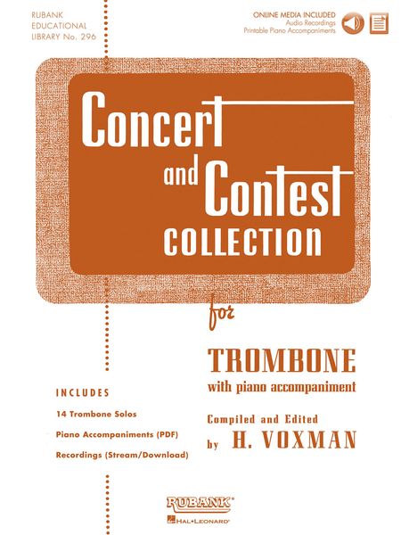 Concert and Contest Collection : For Trombone / compiled and edited by H. Voxman.