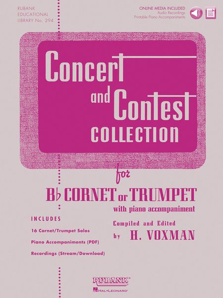 Concert and Contest Collection : For B Flat Cornet Or Trumpet.