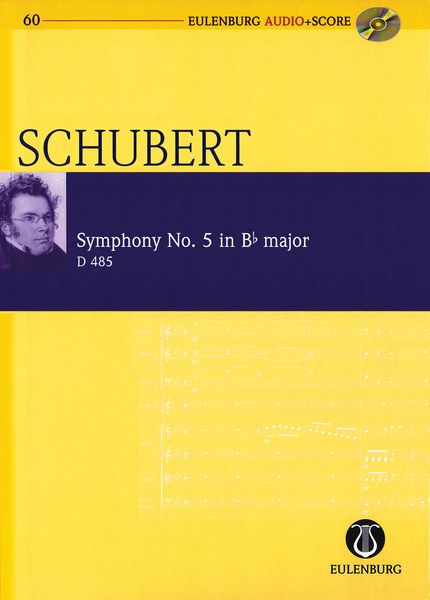 Symphony No. 5 In B Flat Major, D 485 / edited by Richard Clarke.