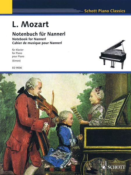 Notenbuch Für Nannerl : For Piano.