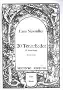 20 Tenorlieder : For Voice and Lute.