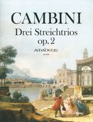 Drei Streichtrios, Op. 2 / edited by Yvonne Morgan.
