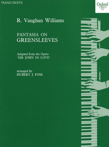 Fantasia On Greensleeves : For Piano Duet / arranged by Hubert Foss.