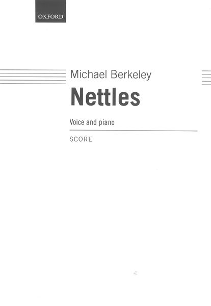 Nettles : For High Voice and Piano.
