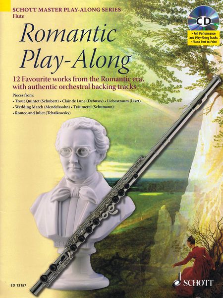 Romantic Play-Along : For Flute / arranged by Artem Vassiliev.