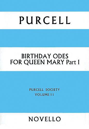 Birthday Odes For Queen Mary, Part 1 / edited by Bruce Wood.