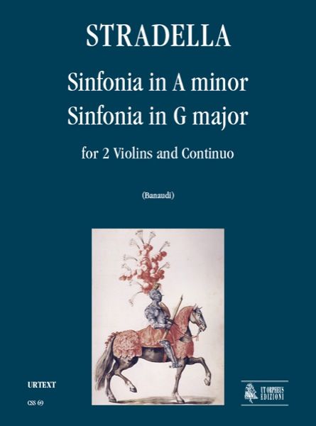 Sinfonia In A Minor; Sinfonia In G Minor : For Two Violins and Continuo / edited by Andrea Banaudi.
