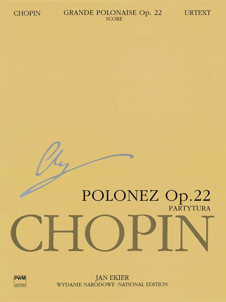 Grande Polonaise In E Flat Major, Op. 22, Preceded With Andante Spianato : For Piano and Orchestra.