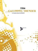Galloping Thunder : For Saxophone Quartet SATB/AATB.