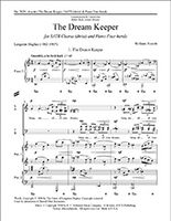 Dream Keeper : For SATB Chorus (Divisi) and Piano Four-Hands (2009).